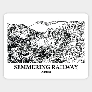 Semmering Railway  - Austria Sticker